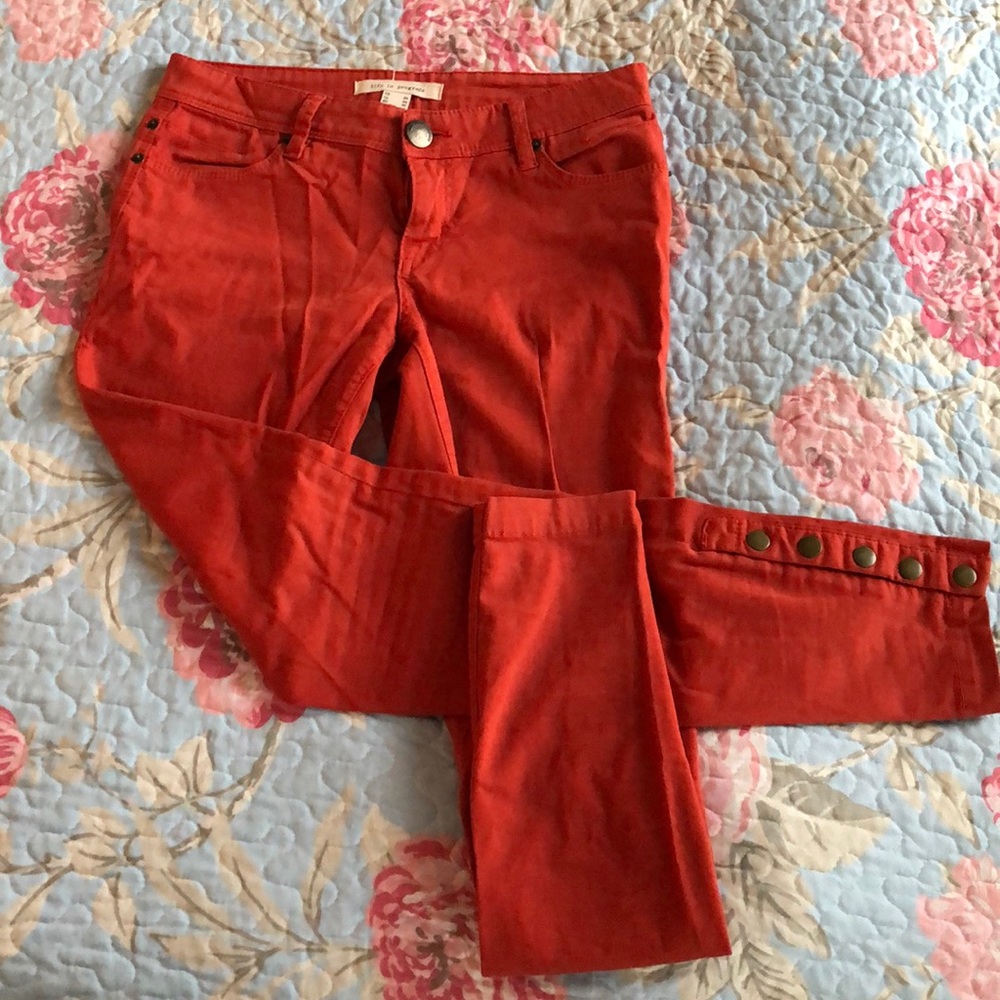 Life in Progress Burnt Orange Pants |24|